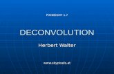 DECONVOLUTION Herbert Walter  PIXINSIGHT 1.7.