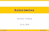 LHC-Seminar Kalorimeter 18.01.2010 Kalorimeter Antonia Strübig 18.01.2010.