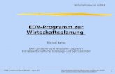 DRK-Landesverband Westf.-Lippe e.V. Betriebswirtschaftliche Beratungs- und Service-GmbH DRK-Landesverband Betriebswirtschaft/EDV Wirtschaftsplanung im.