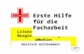 Literaturrecherche mit BergischBib & Bergisch eMedien Herzlich willkommen! Erste Hilfe für die Facharbeit.