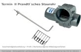 Frank Kameier - Strömungstechnik I und Messdatenerfassung  Folie PR2/ Nr.1 WS13/14 Geschwindigkeitsverteilung = Profil flächenbezogenes.