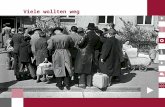Viele wollten weg. Fluchtbewegung aus der DDR und dem Ostsektor von Berlin 1949-1961 Quelle: Monatsmeldungen des Bundesministeriums für Vertriebene, Flüchtlinge.