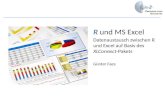 R und MS Excel Datenaustausch zwischen R und Excel auf Basis des XLConnect-Pakets Günter Faes.