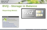 BVQ - Storage in Balance Michael.Pirker@SVA.deMichael.Pirker@SVA.de | +49 151 180 25 26 0 | ©SVA 15.05.2012 Reporting Modul BVQ Vortrag BVQ Kapazitätsanalyse.
