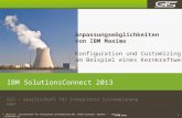 © 2013 GiS - Gesellschaft für integrierte Systemplanung mbH, 91052 Erlangen, Germany –  1 1 IBM SolutionsConnect 2013 GiS – Gesellschaft.