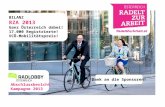 dd ff BILANZ RZA 2013 Ganz Österreich dabei! 17.000 Registrierte! VCÖ-Mobilitätspreis! f000f Abschlussbericht Kampagne 2013 ff f000f Dank an die Sponsoren!