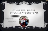 KINDERFILMFEST ORGANISATIONSTEAM von Kirsten Wodtke Christopher Hilbig Jacqueline Jelocha.
