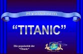 Die popularität der Titanic. Gründe für die Popularität des Untergangs der Titanic Titelseite eines zeitgenössischenGroschenheft es (um 1913) Der Untergang.