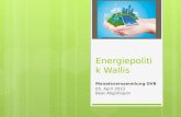 Energiepolitik Wallis Monatsversammlung OVB 05. April 2013 Beat Abgottspon.