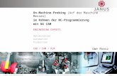 © 2013 Janus Engineering AG ENGINEERING EXPERTS. Optimisation Automation Production CAD / CAM / PLM On-Machine-Probing (Auf der Maschine Messen) im Rahmen.