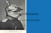 Otto von Bismarck Gedanken und Erinnerungen. Biographie 1815-1898 Graf, Fürst, Herzog Im Ruhestand verfasst Lehre der Vergangenheit und Zukunft Veröffentlichung.