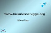 Www.businessknigge.org Silvia Giger. .