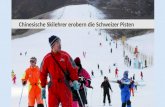 Chinesische Skilehrer erobern die Schweizer Pisten.