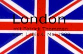 London mit Patrick Thommen vom 1. Bis 4. Mai 1999.