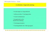 VfB Kurpfalz Neckarau - Tennis - Leitfaden Jugendtraining Forderungen an Jugendtennis Aufbaustruktur Trainingsstufen Trainermaßnahmen Komplexität in der.
