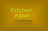 FunFriends  Örtchen- Fabel nach Gerhard Branstner aus Der Esel als Amtmann.