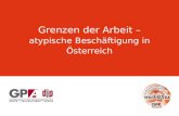 Grenzen der Arbeit – atypische Beschäftigung in Österreich.