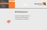 HOME REFERENZEN UNTERNEHMEN SERVICES IMPRESSUM SOLUTIONS RVSolution BVSolution Datenbankgestütztes Dokumentvorlagen- managementsystem.