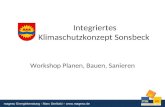 Mageso Energieberatung - Marc Gerlitzki –  Integriertes Klimaschutzkonzept Sonsbeck Workshop Planen, Bauen, Sanieren.