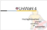 Www.UniWahl-soft.de Das universelle Programm zur Verwaltung der Wahlen von Hochschulgremien, Personal- und Betriebsräten u.a.