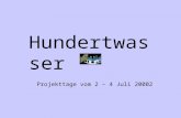 Hundertwasser Projekttage vom 2 – 4 Juli 20002 Geboren wurde Friedrich Hundertwasser 1928 in Österreich in der Stadt Wien. Sein Vater starb, als er ein.
