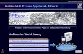 161 Mobiles Multi Prozess App-Portal - FEtronic Service Management Drei Anwendungen in einem mobilen Web-Softwaresystem: Automation/Fernwirken/BUS-Systeme