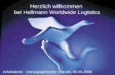 Herzlich willkommen bei Hellmann Worldwide Logistics Arbeitskreis - Demographischer Wandel, 02.05.2006