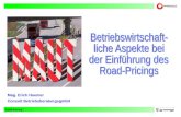 Road-Pricing 1 Mag. Erich Huemer Consult BetriebsberatungsgmbH