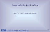 ©LZH Lasersicherheit und -schutz - Dipl.-Chem. Martin Goede -