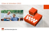 Erben & Schenken 2010. Agenda Erben & Schenken Aktuelle Marktsituation Änderungen der Erbschaft / Schenkungsteuer 2009 und 2010 Vermögensübertragung zu.