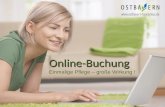 Online-Buchung Online-Buchung Einmalige Pflege – große Wirkung !