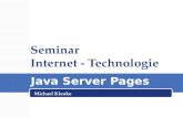 Java Server Pages Michael Klenke Seminar Internet - Technologie.