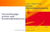 Verrechnungs- preise und Kostenallokationen © Ewert/Wagenhofer 2008. Alle Rechte vorbehalten!