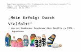 Berufsperspektiven für Studierende der Sozialwissenschaften Frauen in Führungspositionen Göttingen, 15.12.2011 Mein Erfolg: Durch Vielfalt! - Von der Hamburger.