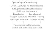 Sportanlagenfinanzierung Güter-, Leistungs- und Finanzströme eines gewerblichen Sportbetriebes Geld- und Kapitalmarkt Eigenkapital Fremdkapital Einlagen.