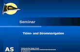Akademischer Segler-Verein der Rheinisch-Westfälischen Technischen Hochschule in Aachen e.V. ASV Seminar Tiden- und Stromnavigation.