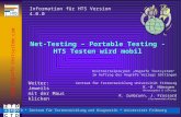 © ZTD * Zentrum für Testentwicklung und Diagnostik * Universität Fribourg Net-Testing – Portable Testing - HTS Testen wird mobil Drittmittelprojekt Hogrefe.