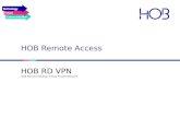 HOB Remote Access HOB RD VPN HOB Remote Desktop Virtual Private Network.