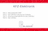 KFZ-Elektronik Teil 1 – Was bedeutet CAN? Teil 2 – Die CAN-Bus-Lösung von E-blocks Teil 3 – Anschauungsmaterial für den CAN-Bus Teil 4 – Der LIN-Bus.