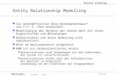 Methoden …\m_erm.ppt Folie:1 10.08.1999 Rainer Kröning Entity Relationship Modelling Zur Datendefinition beim Datenbankentwurf von P.P.-S. Chen entwickelt.