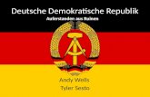 Deutsche Demokratische Republik Andy Wells Tyler Sesto Auferstanden aus Ruinen.