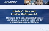 Intellex ® Ultra und Intellex Software 4.0 Merkmale der Hochleistungsplattform zur Verwaltung von digitalem Video und der leistungsfähigen neuen Software.