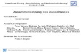 Zentralverband Karosserie- und Fahrzeugtechnik Ausschuss-Sitzung Berufsbildung und Nachwuchsförderung 13./14.11.2006 Vorsitzender: Heinz Hensel Ausschussmitglieder: