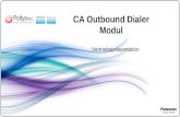 1 CA Outbound Dialer Modul Vertriebspräsentation.