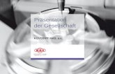 A member of KKCG Industry 1 Präsentation der Gesellschaft KOVOSVIT MAS, a.s.
