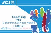 Coaching für Lehrstellensuchende (Tag 2). Programm Tag 1 (11. September 2010): – Der richtige Beruf: Ideen und Tipps zur Suche – Bewerbung und Bewerbungsdossier.