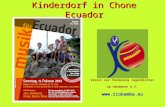 Kinderdorf in Chone Ecuador Kinderdorf in Chone Ecuador Verein zur F ö rderung Jugendlicher im Handwerk e.V.  Verein zur F ö rderung Jugendlicher.