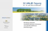 IALB-Tagung 2013 Rückblick und Auswertung 1.Teilnehmer-Statistik 2.Ergebnisse der Evaluierung 3.Finanzen 4.Zielerreichung 5.Erkenntnisse aus Sicht der.