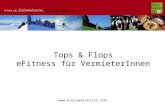 Www.kleinwalsertal.com Tops & Flops eFitness für VermieterInnen.