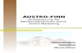 AUSTRO-FINN Verbesserung der Werbemaßnahmen durch Direkt-Marketing Maturaprojekt 2005/2006 Nicole Dreer.